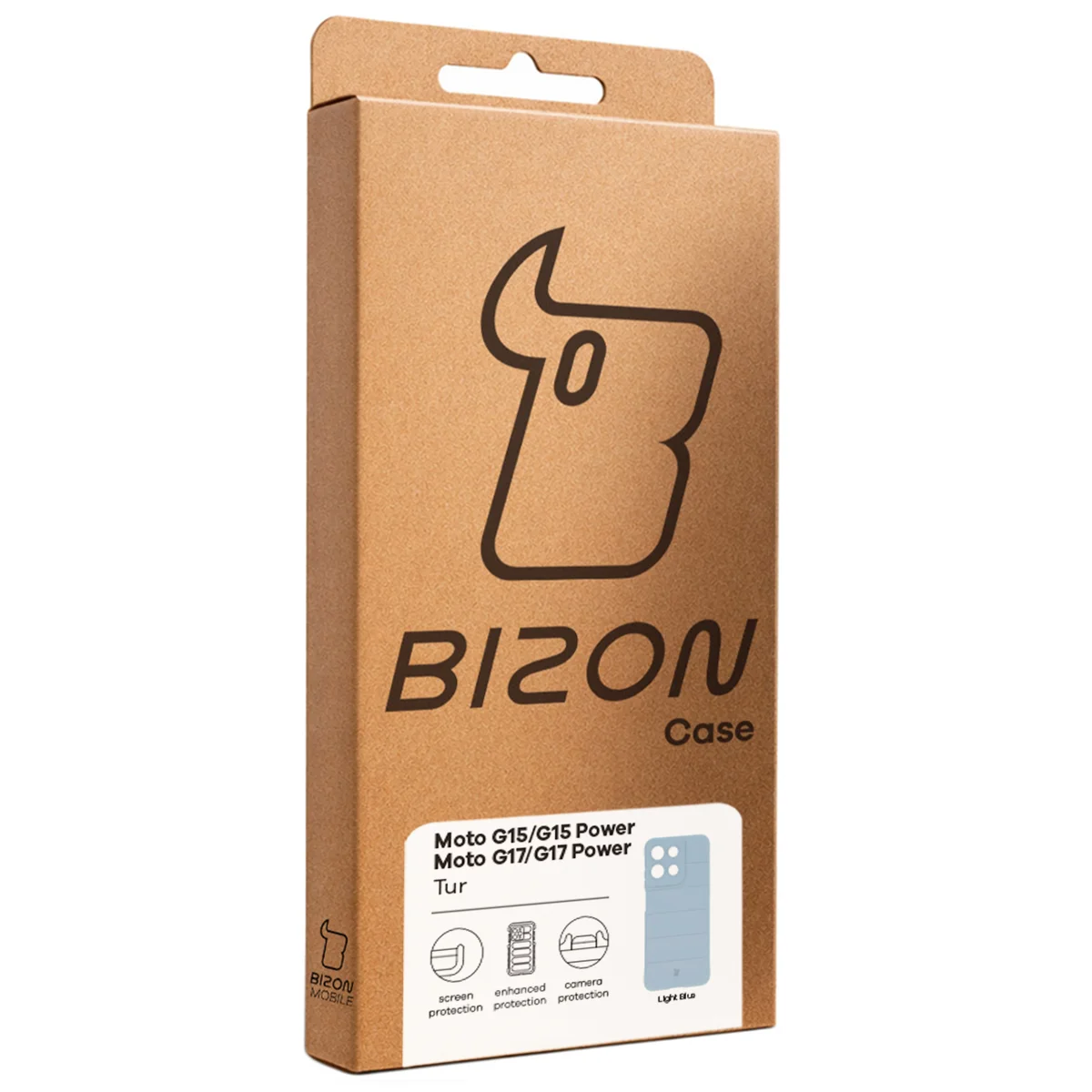 Pancerne etui Bizon Case Tur do Motorola Moto G17 / G17 Power / G15 / G15 Power